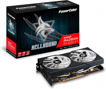 Видеокарта PowerColor PCI-E 4.0 AXRX 6650XT 8GBD6-3DHL/OC AMD Radeon RX 6650XT 8192Mb 128 GDDR6 2410/17500 HDMIx1 DPx3 HDCP Ret от магазина РЭССИ