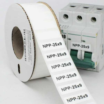 Маркировка прямоугольная NPP-25х09 W от магазина РЭССИ