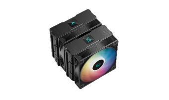 Устройство охлаждения(кулер) Deepcool AG620 Digital Bk ARGB Soc-AM5/AM4/1151/1200/2066/1700 черный/белый 4-pin 29.4dB Al+Cu 260W 1370gr Ret (R-AG620-BKADMN-G-2) от магазина РЭССИ