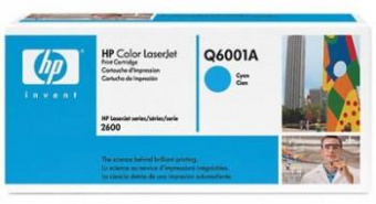 Картридж лазерный HP 124A Q6001A голубой (2000стр.) для HP 1600/2600n/2605/2605dn/2605dtn/CM1015/1017 от магазина РЭССИ