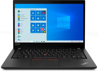 Ноутбук Lenovo ThinkPad T14 Gen 2 Core i5 1135G7 8Gb SSD256Gb Intel Iris Xe graphics 14" IPS FHD (1920x1080)/ENGKBD Windows 10 Professional 64 black WiFi BT Cam (20W000T9US)