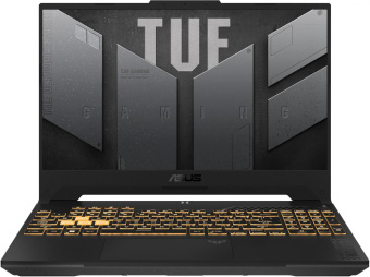 Ноутбук Asus TUF Gaming F15 FX507ZV4-LP129 Core i7 12700H 16Gb SSD512Gb NVIDIA GeForce RTX4060 8Gb 15.6" IPS FHD (1920x1080) noOS grey WiFi BT Cam (90NR0FA7-M009L0) от магазина РЭССИ