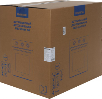 Духовой шкаф Электрический Hyundai HEO 45311 BG черный от магазина РЭССИ