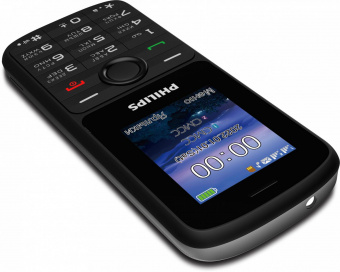 Мобильный телефон Philips E2101 Xenium черный моноблок 2Sim 1.77" 128x160 Thread-X GSM900/1800 MP3 FM microSD max32Gb от магазина РЭССИ