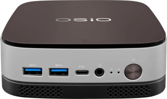 ПК Мини Osio BaseLine B51i-002 N100 (0.8) 8Gb SSD256Gb UHDG без ОС GbitEth WiFi BT 24W коричневый/серебристый от магазина РЭССИ