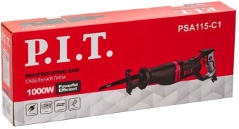 Сабельная пила P.I.T. PSA115-C1 1000Вт 2800ход/мин от магазина РЭССИ