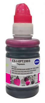 Чернила Cactus CS-I-EPT2993 пурпурный 100мл для Epson Expresion Home XP-235/332/335/432/435 от магазина РЭССИ