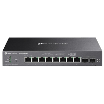 Коммутатор TP-Link Omada SG2210XMP-M2 (L2+) 8x2.5Гбит/с 4xКомбо(10GBase-T/SFP+) 2SFP+ 8PoE+ 160W управляемый от магазина РЭССИ