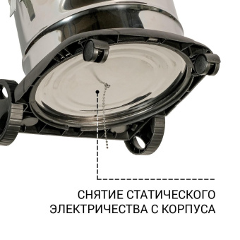 Строительный пылесос Bort BSS-1215 1200Вт (уборка: сухая/влажная) синий от магазина РЭССИ