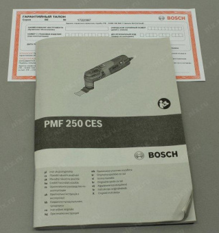 Многофункциональный инструмент Bosch PMF 250 CES 250Вт зеленый/черный (0603102120) от магазина РЭССИ