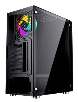 Корпус GMNG GG-CC100 черный без БП ATX 5x120mm 2xUSB2.0 1xUSB3.0 audio bott PSU от магазина РЭССИ