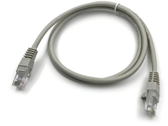 Патч-корд KingPrice KP-PC-c5e-1m-g 1Гбит/с UTP 4 пары cat.5E CCA molded 1м серый RJ-45 (m)-RJ-45 (m) от магазина РЭССИ
