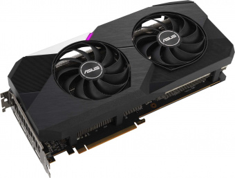 Видеокарта Asus PCI-E 4.0 DUAL-RX6700XT-12G AMD Radeon RX 6700XT 12288Mb 192 GDDR6 2424/16000 HDMIx1 DPx3 HDCP Ret от магазина РЭССИ