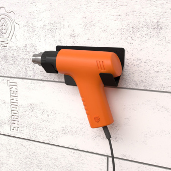 Настенный держатель для шуруповертов EMBODIMENT черный EMB-WODF-S-B от магазина РЭССИ