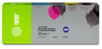Картридж струйный Cactus CS-SJIC26PC C33S020619 голубой (295мл) для Epson ColorWorks TM-C7500 от магазина РЭССИ