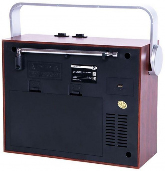 Радиоприемник портативный Сигнал БЗРП РП-334 дерево темное USB SD/microSD от магазина РЭССИ