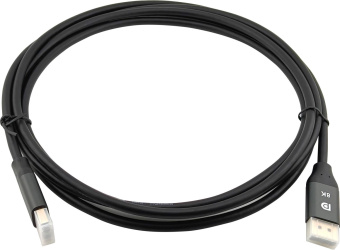 Кабель аудио-видео Cactus CS-DP-DP-1.4-3 DisplayPort (m)/DisplayPort (m) 3м. позолоч.конт. черный от магазина РЭССИ
