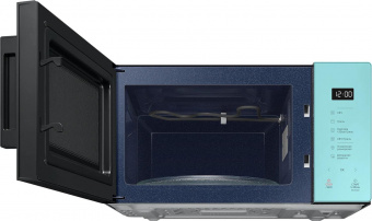 Микроволновая Печь Samsung MG23T5018AN/BW 23л. 800Вт мятный/черный от магазина РЭССИ