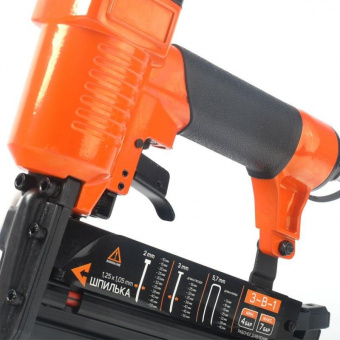 Пистолет степлер Patriot ANG 210R 85л/мин оранжевый/черный от магазина РЭССИ