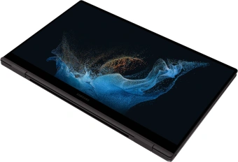 Ноутбук Samsung Galaxy Book 2 Pro 360 NP950 Core i7 1260P 16Gb SSD512Gb Intel Iris Xe graphics 15.6" AMOLED Touch FHD (1920x1080) Windows 11 Home English grey WiFi BT Cam (NP950QED-KA1IN) от магазина РЭССИ