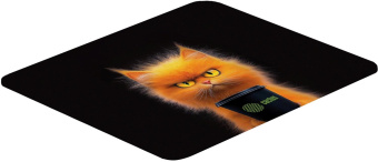 Коврик для мыши Cactus Red Cat 220x180x2мм (CS-MP-P11XS) от магазина РЭССИ