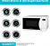 Картинка Микроволновая Печь Scarlett SC-MW9020S02D 20л. 700Вт белый/черный от магазина РЭССИ Микроволновая Печь Scarlett SC-MW9020S02D 20л. 700Вт белый/черный от магазина РЭССИ
