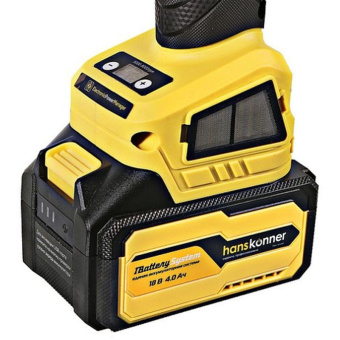 Аккумуляторная УШМ Hanskonner 1BatterySystem HAG1812E от магазина РЭССИ