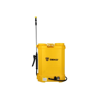 Опрыскиватель Deko DKSP10 аккум. наплеч. 16л желтый (065-0942) от магазина РЭССИ