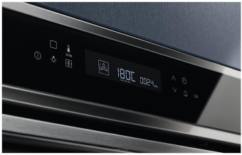 Духовой шкаф Электрический Electrolux EOB7S31X серебристый/черный от магазина РЭССИ