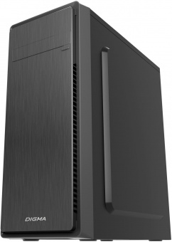 Корпус Digma DC-ATX100-U2 черный без БП ATX 1x80mm 2x120mm 2xUSB2.0 audio от магазина РЭССИ