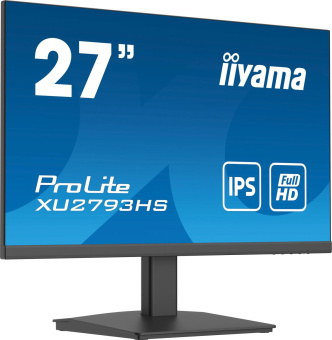Монитор Iiyama 27" ProLite XU2793HS-B4 черный IPS LED 4ms 16:9 HDMI M/M матовая 300cd 178гр/178гр 1920x1080 VGA DP FHD 4.6кг от магазина РЭССИ