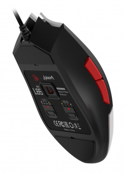 Мышь A4Tech Bloody L65 Max белый/рисунок оптическая (12000dpi) USB (6but) от магазина РЭССИ