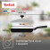 Картинка Сковорода Tefal Force 4218924 круглая 24см покрытие: Titanium ручка несъемная (с крышкой) черный (9100048321) от магазина РЭССИ Сковорода Tefal Force 4218924 круглая 24см покрытие: Titanium ручка несъемная (с крышкой) черный (9100048321) от магазина РЭССИ