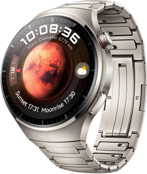 Смарт-часы Huawei Watch 4 Pro Medes-L19M 1.5" AMOLED корп.серебристый рем.серебристый разм.брасл.:140-210мм (55020APC) от магазина РЭССИ