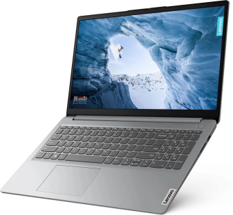 Ноутбук Lenovo IdeaPad 1 15IAU7 Core i3 1215U 8Gb SSD512Gb Intel UHD Graphics 15.6" TN FHD (1920x1080) noOS grey WiFi BT Cam (82QD00EJUE) от магазина РЭССИ
