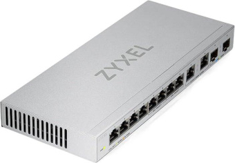 Коммутатор Zyxel XGS1010-12-ZZ0102F 8x1Гбит/с 2x2.5Гбит/с 2SFP+ неуправляемый от магазина РЭССИ