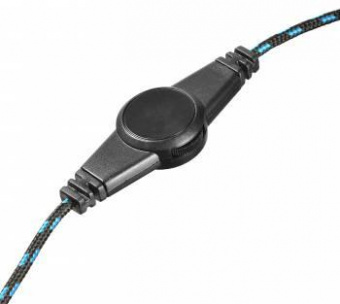 Наушники с микрофоном Оклик HS-L310G Guardian черный/золотистый 1.5м мониторные оголовье (359483) от магазина РЭССИ
