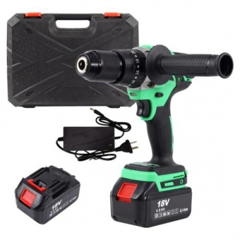 Дрель-шуруповерт Zitrek Green Impact аккум. патрон:быстрозажимной (063-4045) от магазина РЭССИ