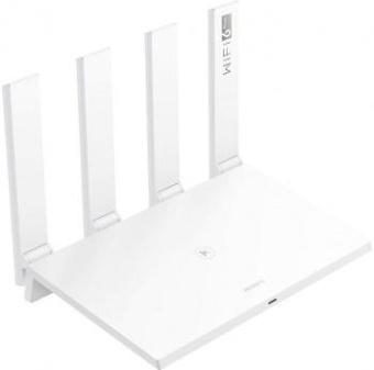 Роутер беспроводной Huawei WS7100 (AX3 DUAL-CORE) (53037713) AX3000 10/100/1000BASE-TX белый от магазина РЭССИ