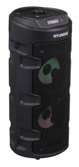 Минисистема Hyundai H-MC160 черный 50Вт FM USB BT SD/MMC от магазина РЭССИ