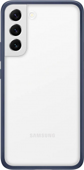 Чехол (клип-кейс) Samsung для Samsung Galaxy S22+ Frame Cover темно-синий/прозрачный (EF-MS906CNEGRU) от магазина РЭССИ