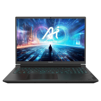 Ноутбук Gigabyte G6X Core i7 13650HX 16Gb SSD512Gb NVIDIA GeForce RTX4050 6Gb 16" IPS FHD+ (1920x1200) Free DOS grey WiFi BT Cam (9MG-42KZ853SD) от магазина РЭССИ
