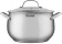 Картинка Кастрюля Rondell Calypso RDS-1672 5.8л. d=22см (с крышкой) стальной от магазина РЭССИ Кастрюля Rondell Calypso RDS-1672 5.8л. d=22см (с крышкой) стальной от магазина РЭССИ