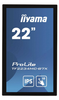Монитор Iiyama 21.5" ProLite TF2234MC-B7X черный IPS LED 16:9 HDMI 350cd 178гр/178гр 1920x1080 VGA DP FHD USB Touch 4.4кг от магазина РЭССИ