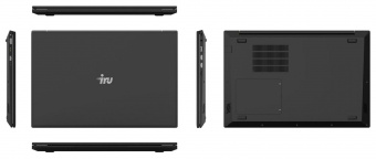 Ноутбук IRU Калибр 15EC3 Core i3 1115G4 16Gb SSD512Gb Intel Iris Xe 15.6" FHD (1920x1080) Free DOS black WiFi BT Cam 7200mAh от магазина РЭССИ