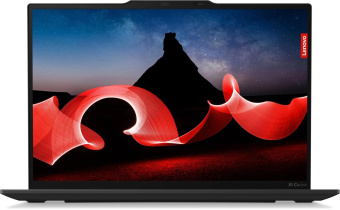 Ноутбук Lenovo ThinkPad X1 Carbon G12 Core Ultra 7 155U 32Gb SSD1Tb Intel Graphics 14" OLED 2.8K (2880x1800) 4G Windows 11 Professional 64 black WiFi BT Cam (21KDS6D100) от магазина РЭССИ