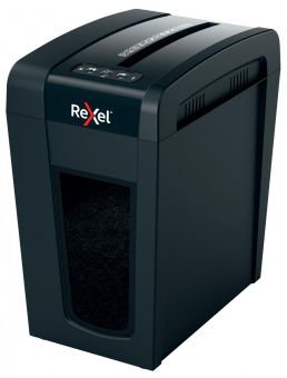 Шредер Rexel Secure X10-SL черный (секр.P-4) перекрестный 10лист. 18лтр. скрепки скобы от магазина РЭССИ