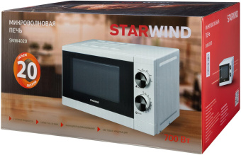 Микроволновая Печь Starwind SMW4020 20л. 700Вт белый от магазина РЭССИ