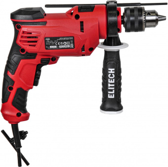 Дрель ударная Elitech ДУ 060РЭ (E2201.019.00) 650Вт ключевой реверс (E2201.019.00) от магазина РЭССИ