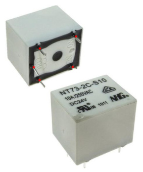 Реле NT73-2-C-S-10-DC24V-0.36 10A/250VAC от магазина РЭССИ